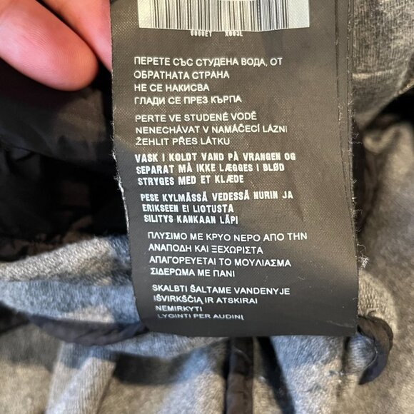 PRADA GRAY HOOD TRACK JACKET S - Picture 16 of 16